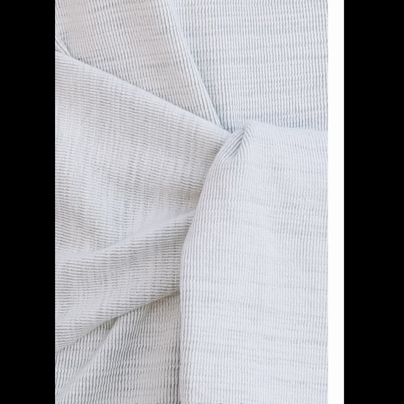 Grey Dress with Balloon Sleeves - Picture 6 of 8